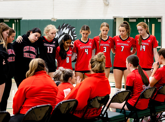 Centennial vs Mounds View Varsity Volleyball 23