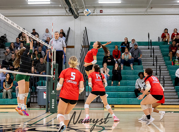 Centennial vs Mounds View Varsity Volleyball 28
