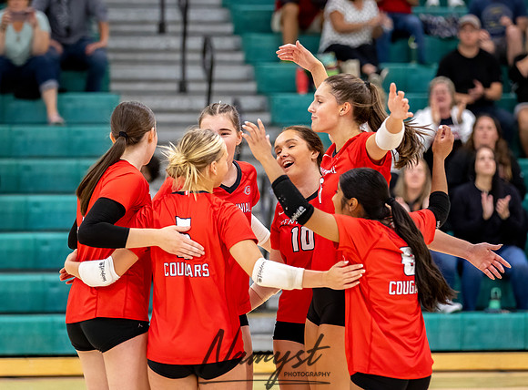 Centennial vs Mounds View Varsity Volleyball 30