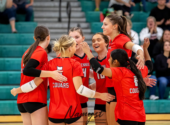 Centennial vs Mounds View Varsity Volleyball 31