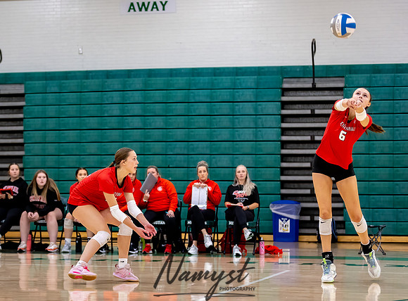 Centennial vs Mounds View Varsity Volleyball 35