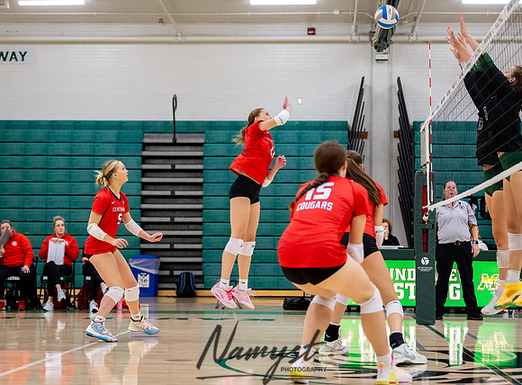 Centennial vs Mounds View Varsity Volleyball 36
