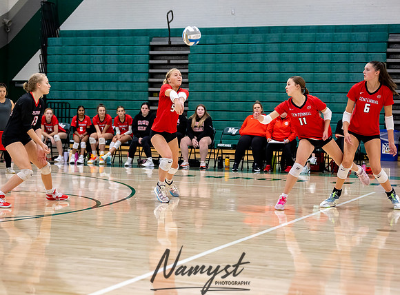 Centennial vs Mounds View Varsity Volleyball 57
