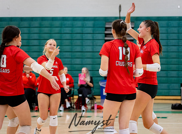 Centennial vs Mounds View Varsity Volleyball 60