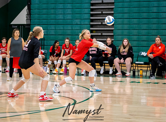 Centennial vs Mounds View Varsity Volleyball 59