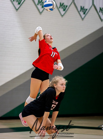 Centennial vs Mounds View Varsity Volleyball 61
