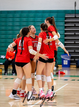 Centennial vs Mounds View Varsity Volleyball 67