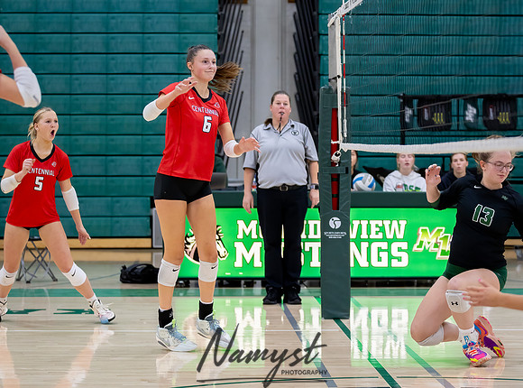 Centennial vs Mounds View Varsity Volleyball 65