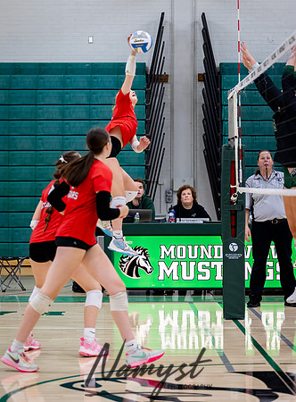 Centennial vs Mounds View Varsity Volleyball 68