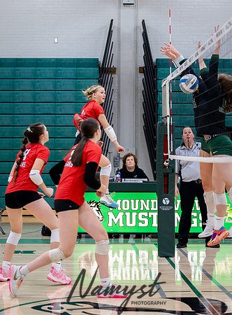 Centennial vs Mounds View Varsity Volleyball 69