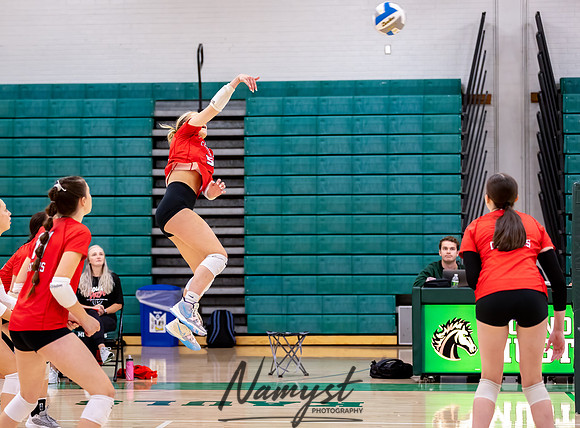 Centennial vs Mounds View Varsity Volleyball 74