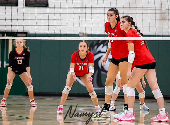 Centennial vs Mounds View Varsity Volleyball 93