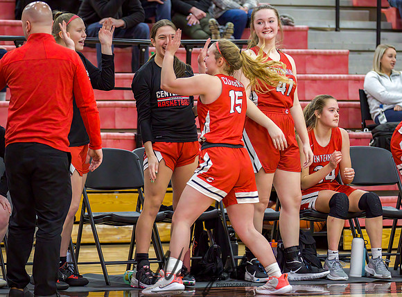 Centennial vs Andover Girls Varsity Basketball 144