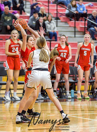 Centennial vs Andover Girls Varsity Basketball 173