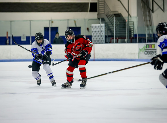 Centennial vs Cambridge Isanti Hockey 100