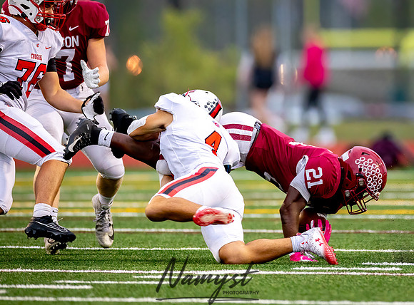 Centennial vs Maple Grove Varsity Football 49