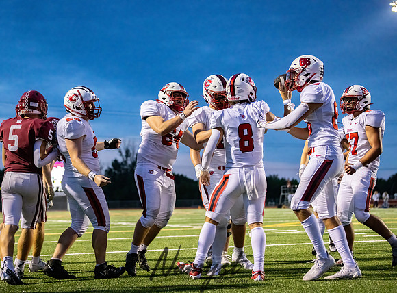 Centennial vs Maple Grove Varsity Football 92