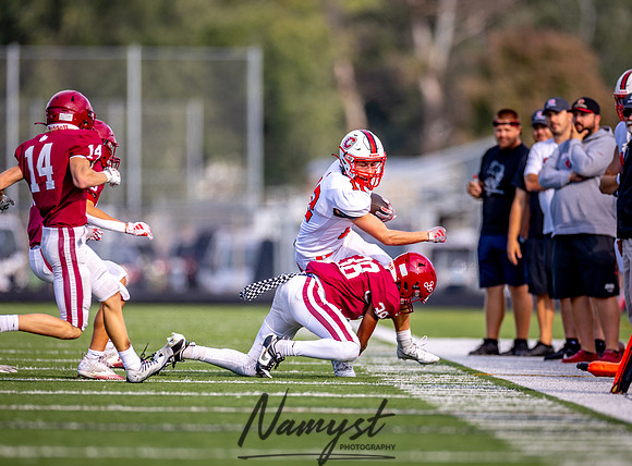 Centennial vs Maple Grove JV Football 19