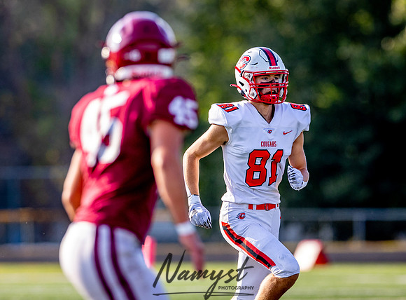 Centennial vs Maple Grove JV Football 89