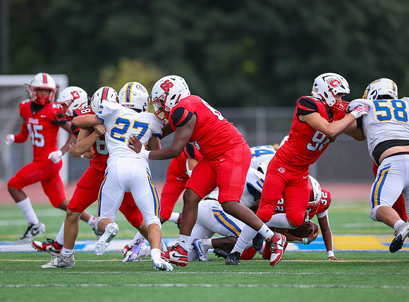 Centennial vs STMA JV Football 208