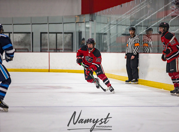 Centennial vs Blaine JV Hockey 044