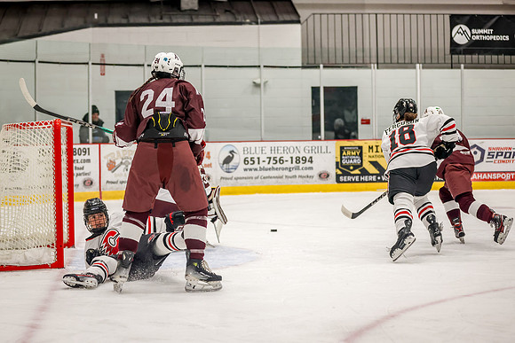 Centennial vs Anoka Varsity Hockey 99