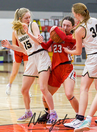 Centennial vs Andover Girls Varsity Basketball 111