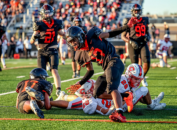 Centennial vs Osseo Varisty Football 235