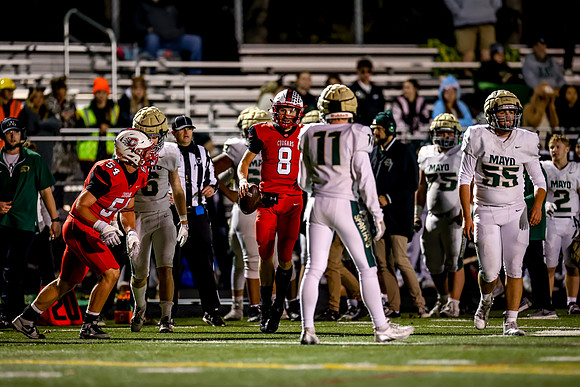 Centennial vs Rochester Mayo Varsity Football 279