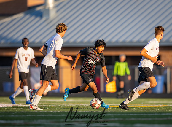 Centennial vs Elk River Varsity Soccer 214