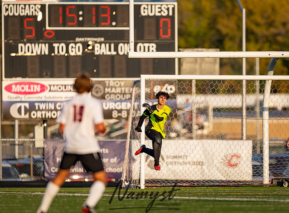 Centennial vs Elk River Varsity Soccer 216