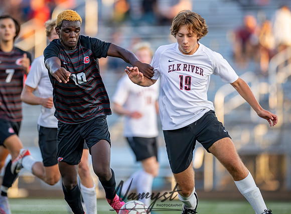 Centennial vs Elk River Varsity Soccer 250