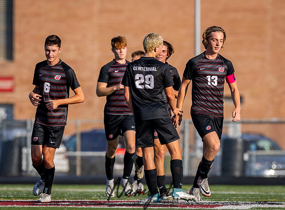 Centennial vs Elk River Varsity Soccer 80