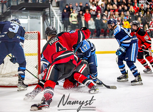 Centennial vs Blaine Varsity Hockey 455