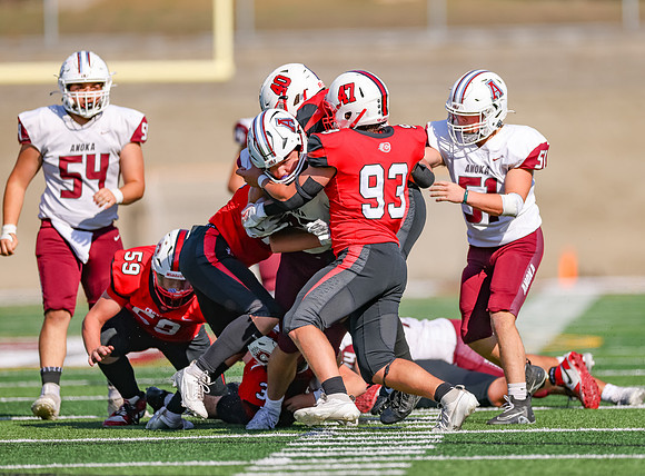 Centennial vs Anoka JV Football 798