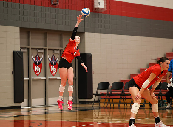 Centennial vs Anoka Girls Varsity Volleyball 373