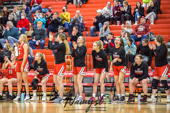 Centennial vs Blaine Varsity Basketball 052