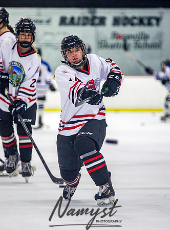 Centennial-Spring Lake Park vs Rogers Girls Varsity Hockey 018