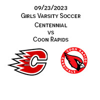 2023 09 23 Centennial vs Coon Rapids Girls Varsity