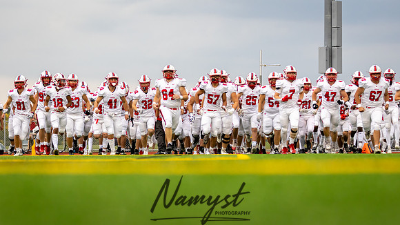 Centennial vs STMA Varsity Football 17