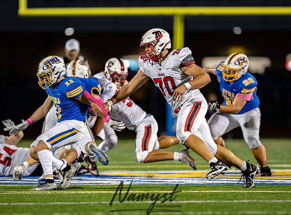 Centennial vs STMA Varsity Football 216