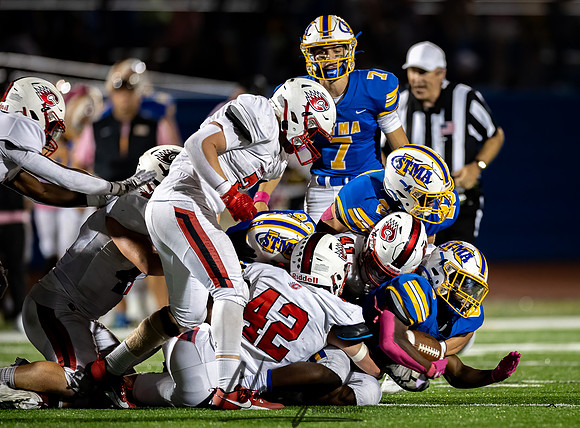 Centennial vs STMA Varsity Football 285