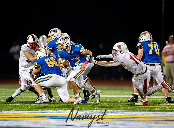 Centennial vs STMA Varsity Football 306