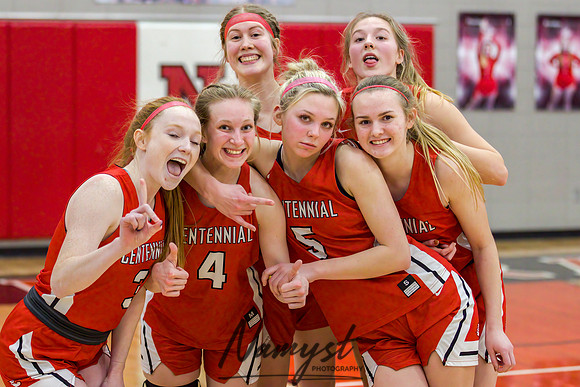 Centennial vs Andover Girls Varsity Basketball 198