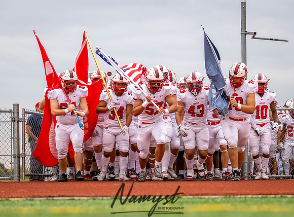 Centennial vs STMA Varsity Football 34