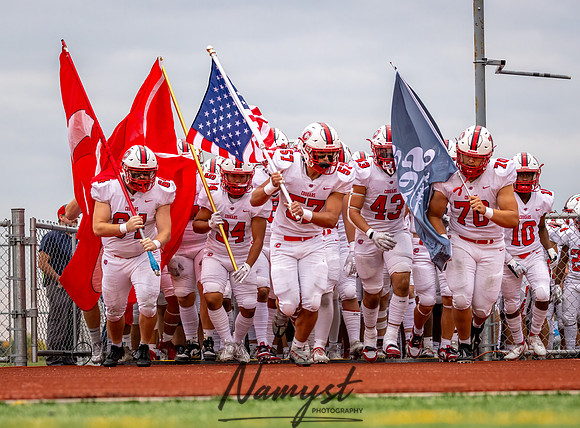 Centennial vs STMA Varsity Football 35