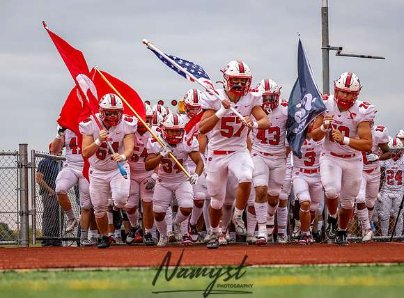 Centennial vs STMA Varsity Football 37