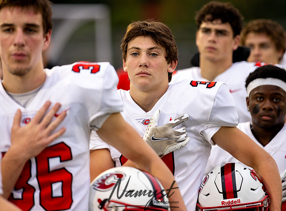 Centennial vs STMA Varsity Football 45