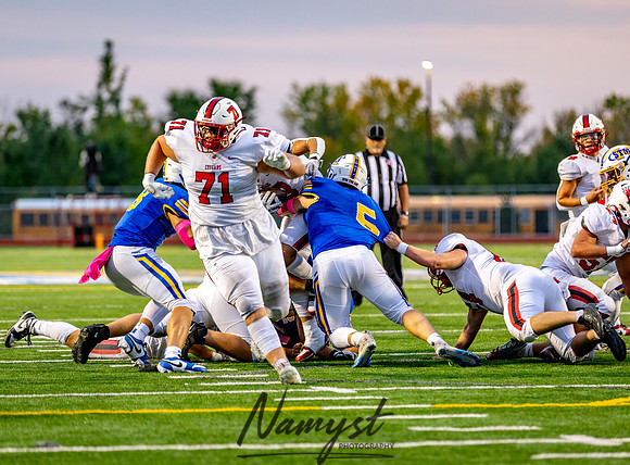 Centennial vs STMA Varsity Football 81