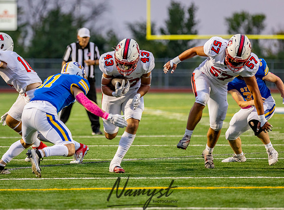 Centennial vs STMA Varsity Football 83